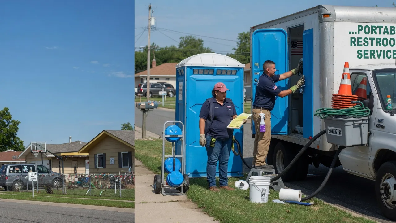 Portable Toilet Rental in Portland, TN near me